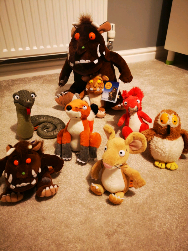 gruffalo plush toy set